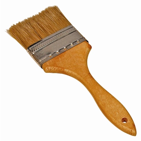 3 Paint Brush, Wood Handle